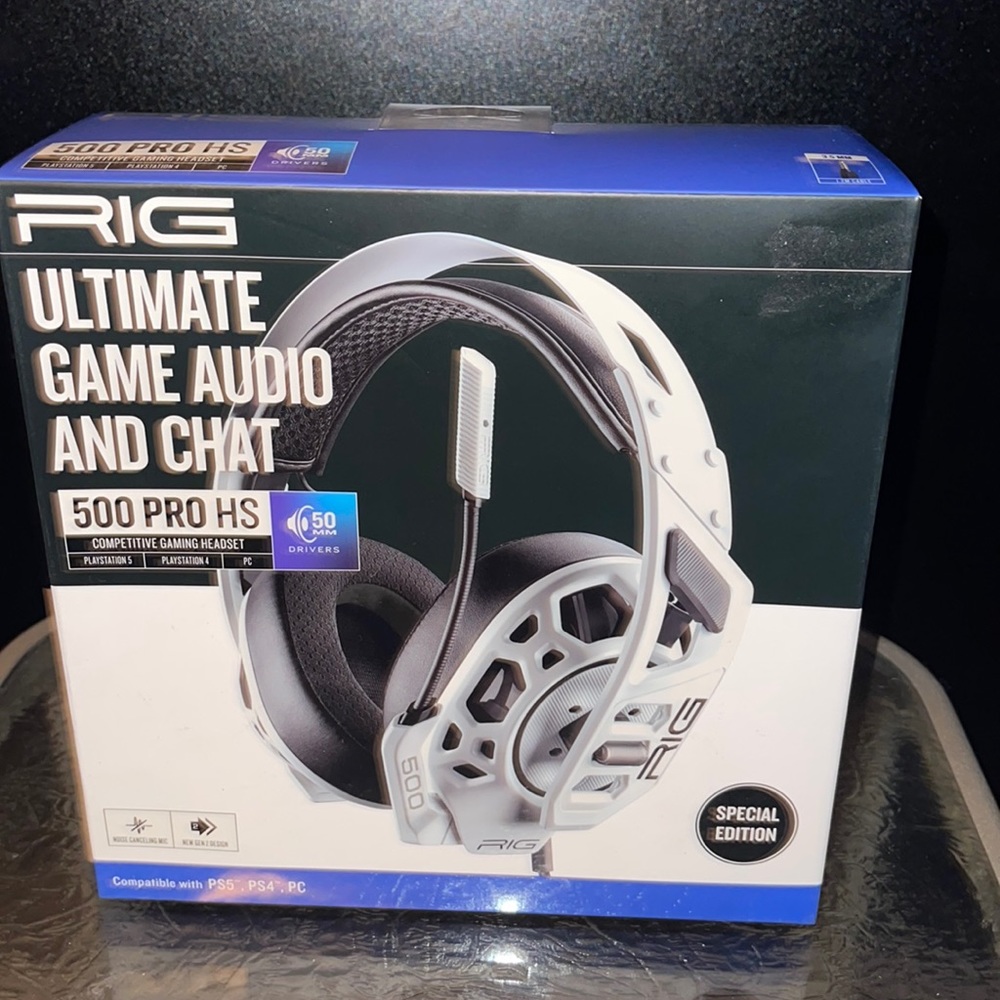 RIG 500 PRO HS Special Edition White Gaming Headset